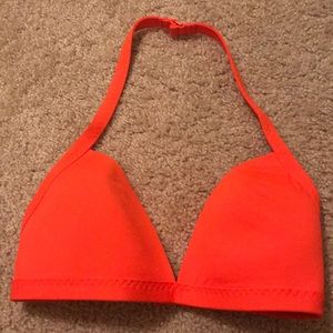 Lands End 32DD halter Swim top